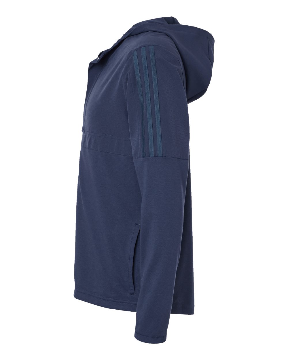 Adidas Men's Half-Zip Hooded Anorak - A607 Crew Navy