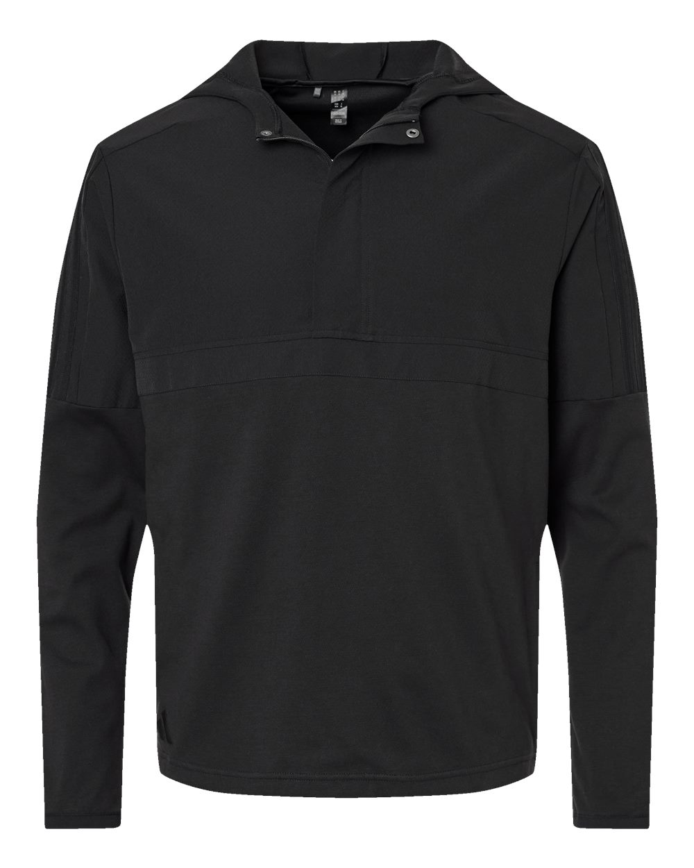 Adidas Men's Half-Zip Hooded Anorak - A607 Black