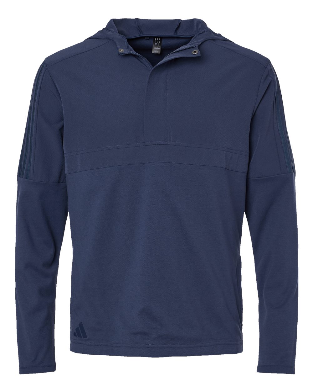 Adidas Men's Half-Zip Hooded Anorak - A607 Crew Navy