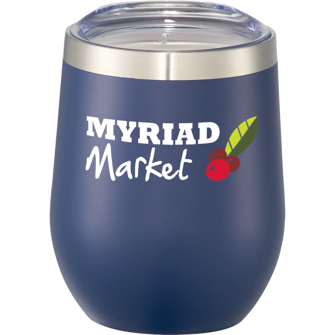 Corzo Tasse isolée sous vide en cuivre 12oz - 1625-53 Blue