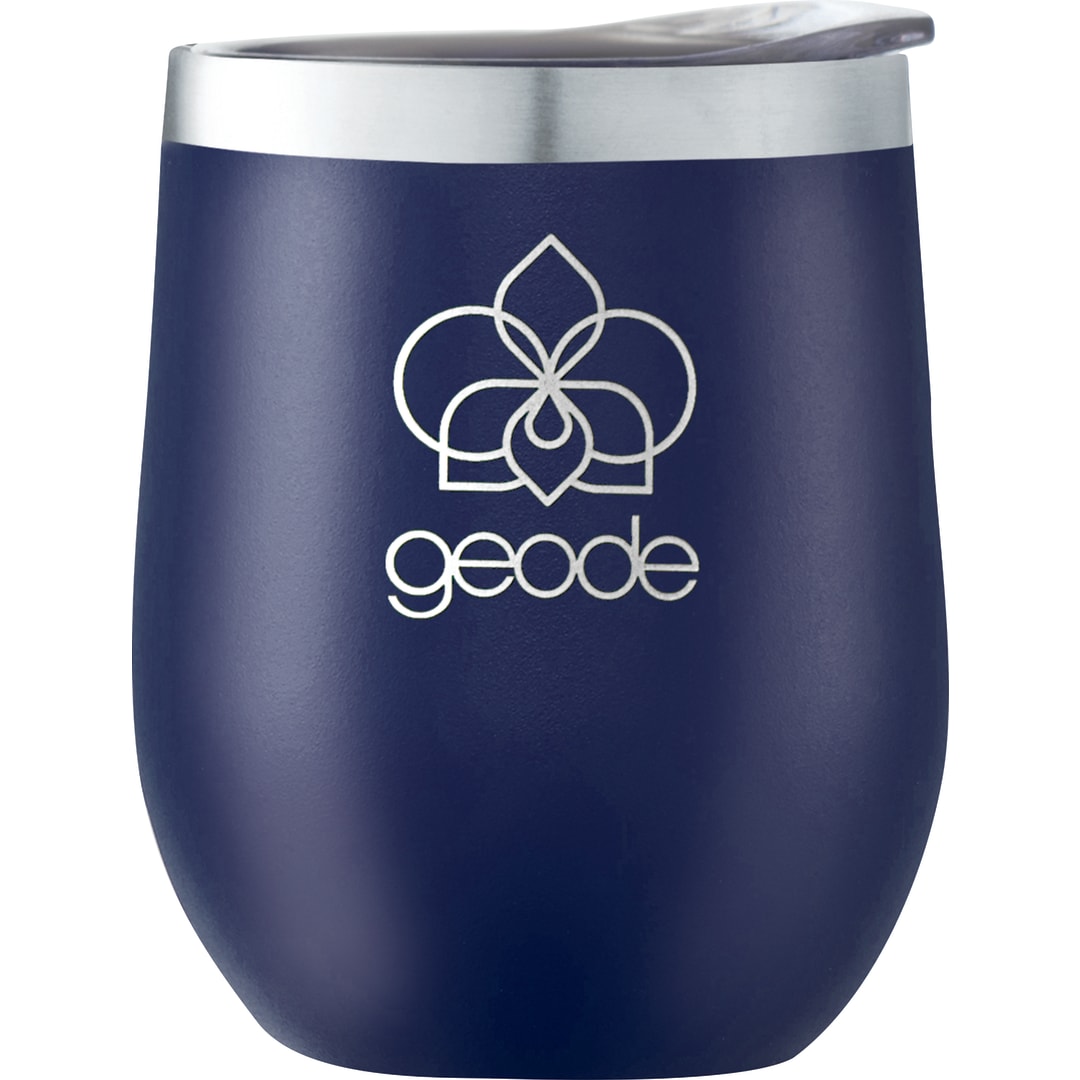 Corzo Tasse isolée sous vide en cuivre 12oz - 1625-53 Blue