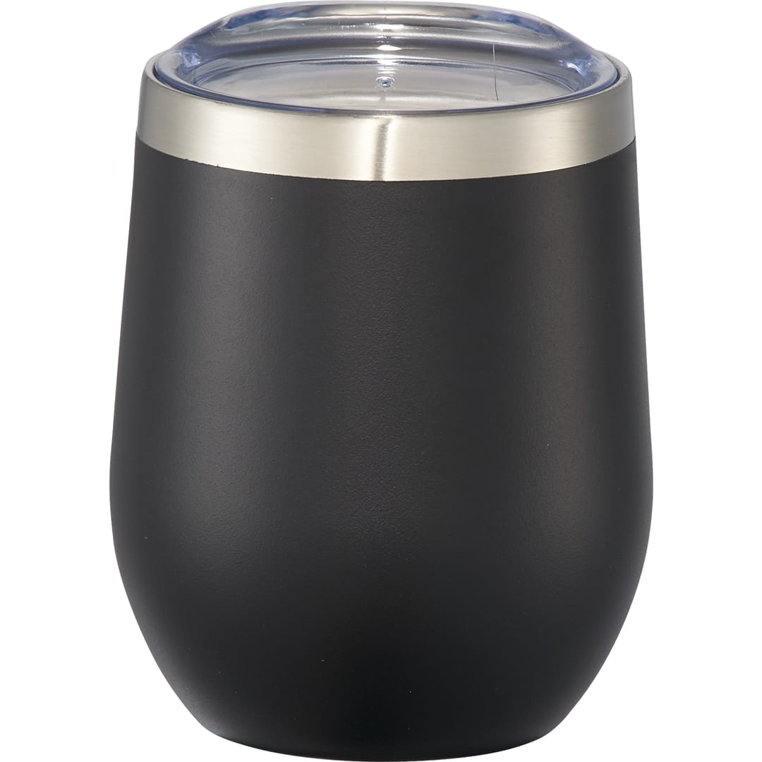 Corzo Tasse isolée sous vide en cuivre 12oz - 1625-53 Black