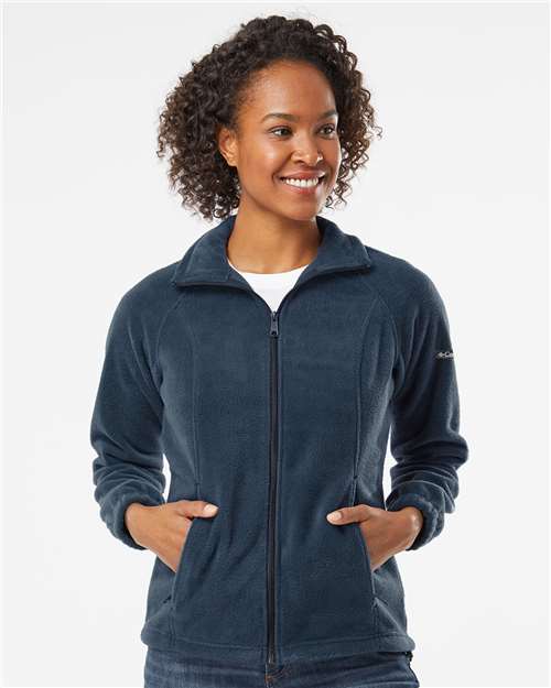 Columbia Women’s Benton Springs™ Fleece Full-Zip Jacket - 212470 Columbia Navy