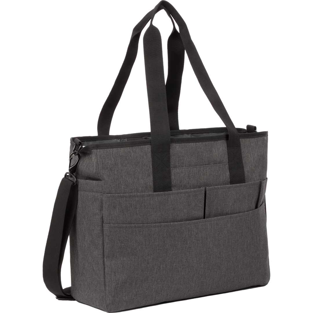 Multi-Pocket Laptop Tote - 3850-55 Gray