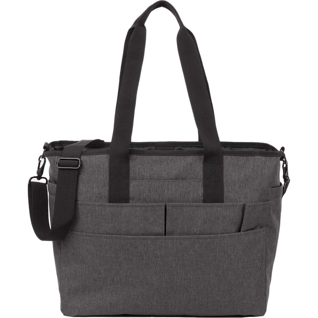 Multi-Pocket Laptop Tote - 3850-55 Gray