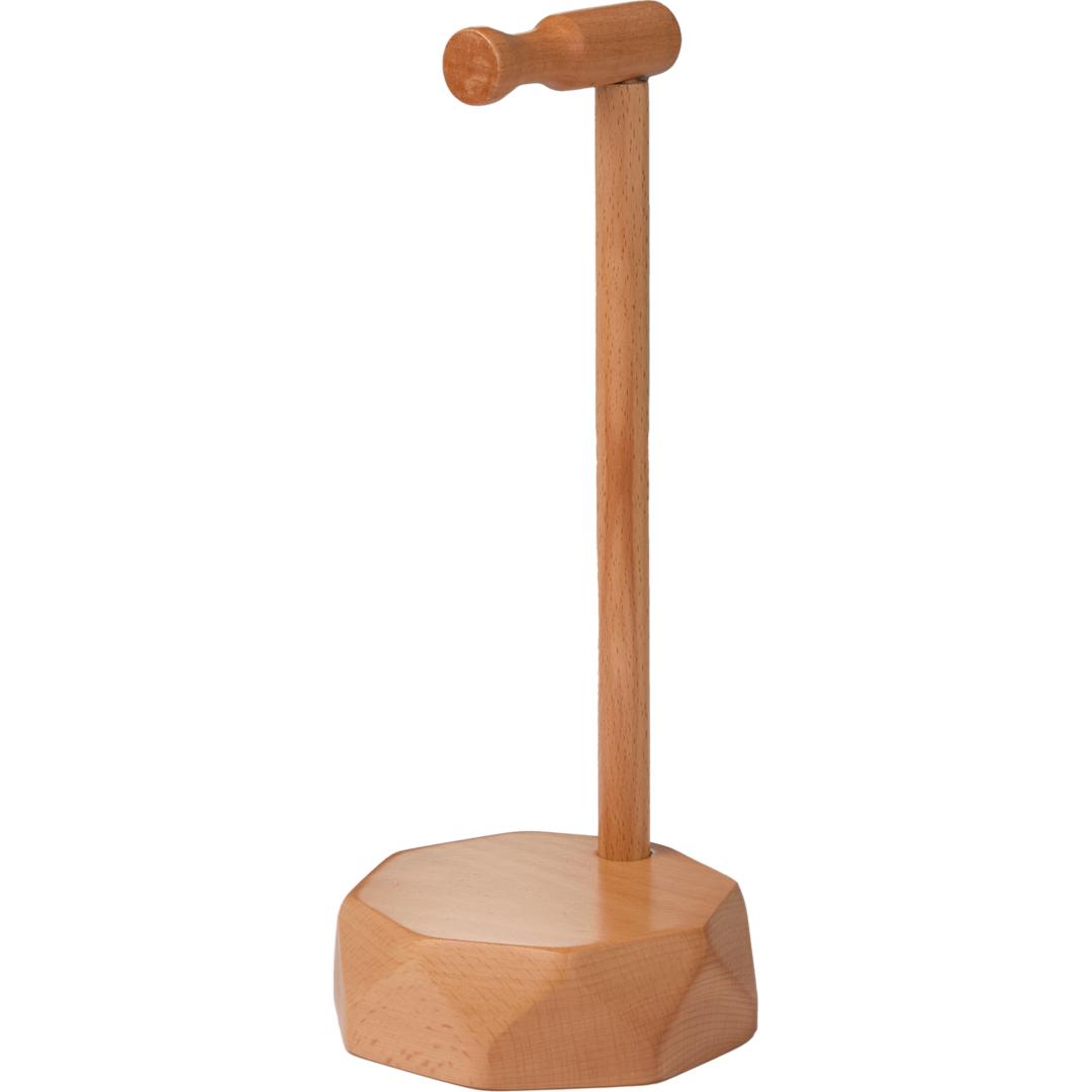 Desk Tune FSC® 100% Wood Headphone Stand - 7142-65 Brown