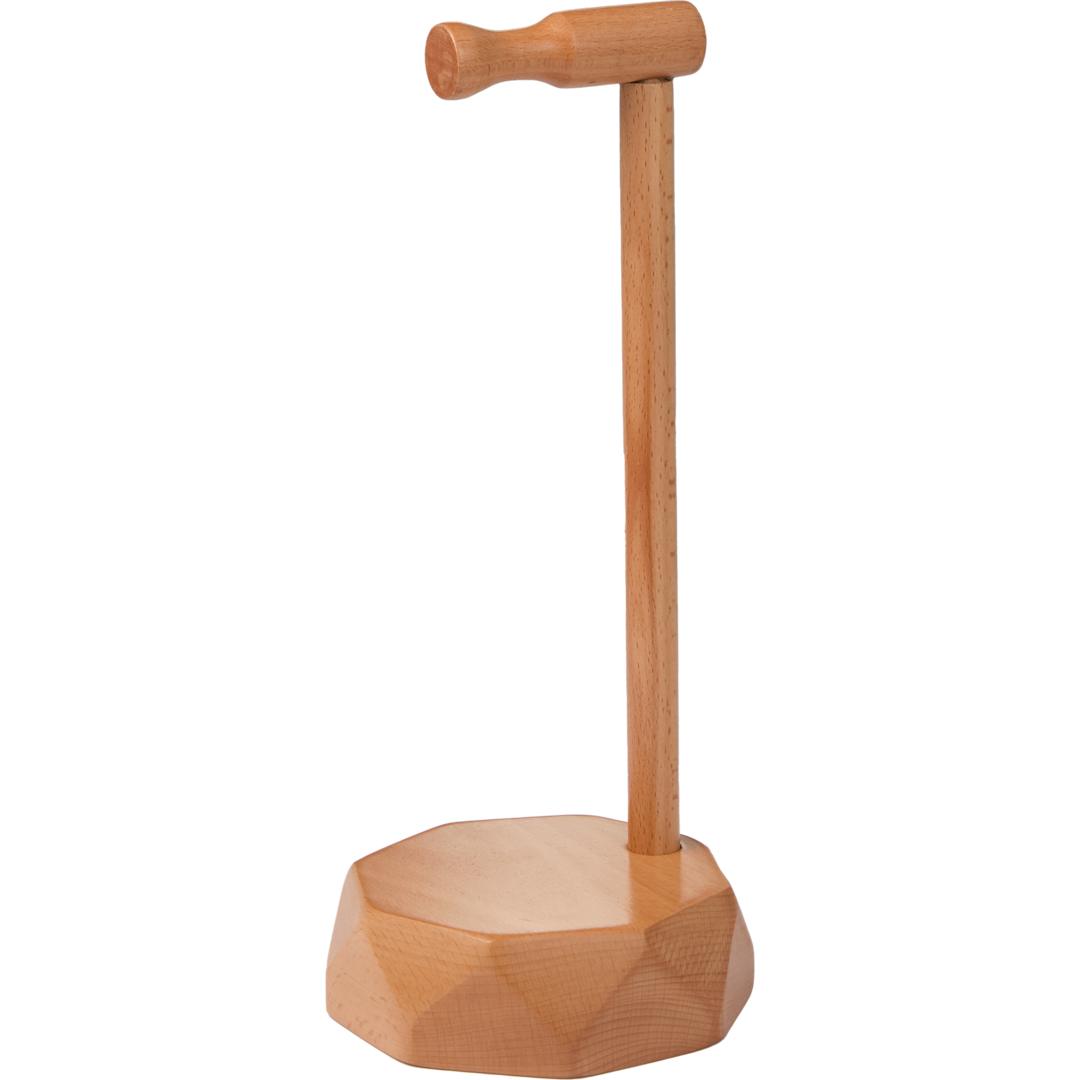 Desk Tune FSC® 100% Wood Headphone Stand - 7142-65 Brown