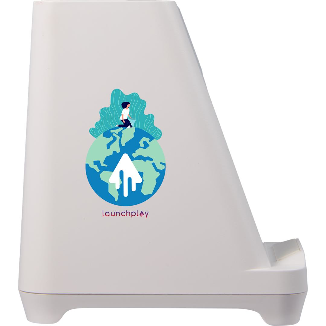 Desk Mate Organizer with Bluetooth Speaker and Hub - SM-2955 White