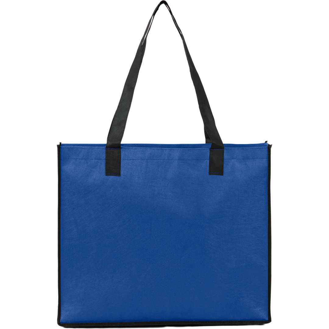 Brooke Recycled Non-Woven Convention Tote - SM-7473 Blue