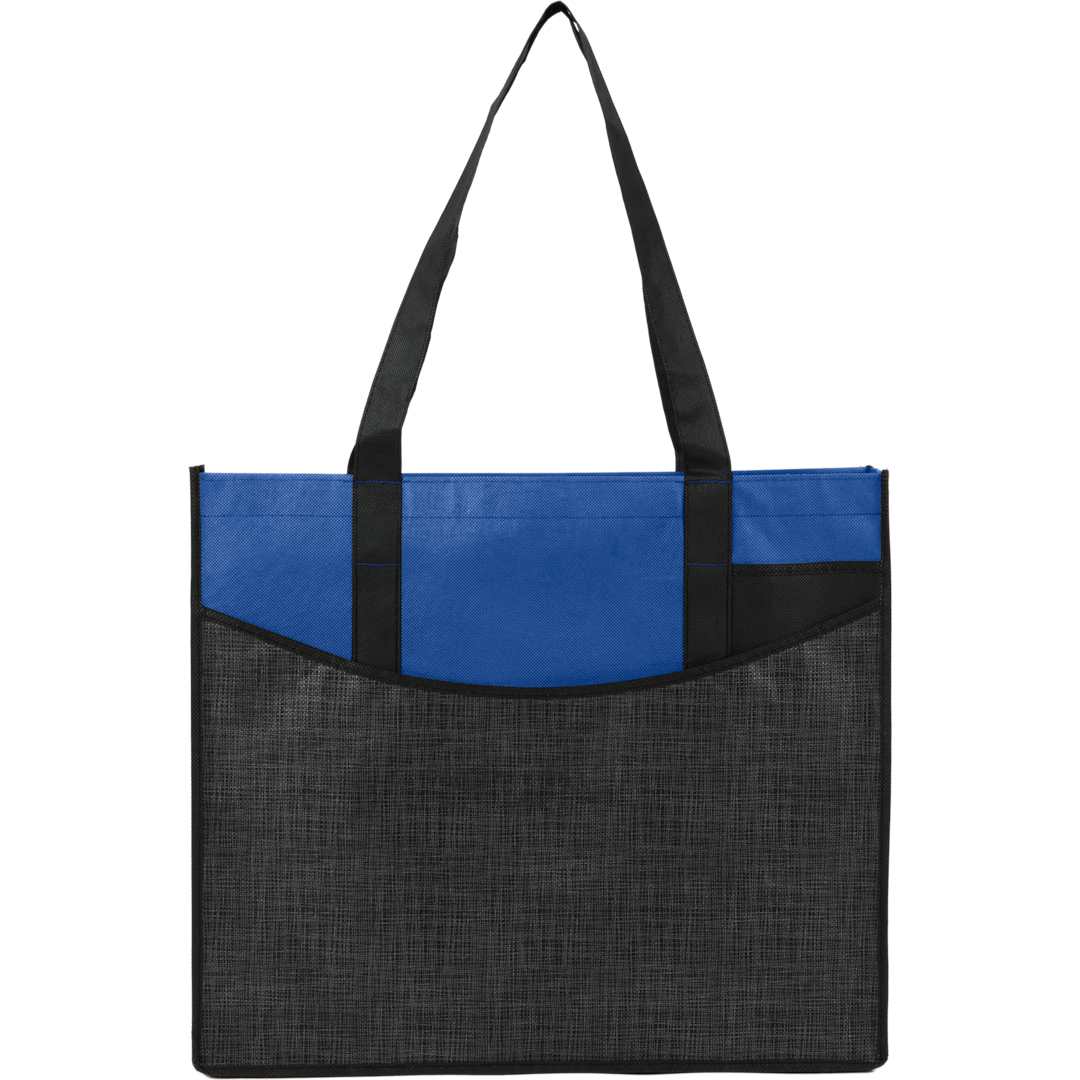 Brooke Recycled Non-Woven Convention Tote - SM-7473 Blue
