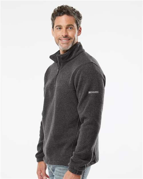 Columbia Men's Steens Mountain™ Fleece Half-Zip Pullover - 212486 Charcoal Heather