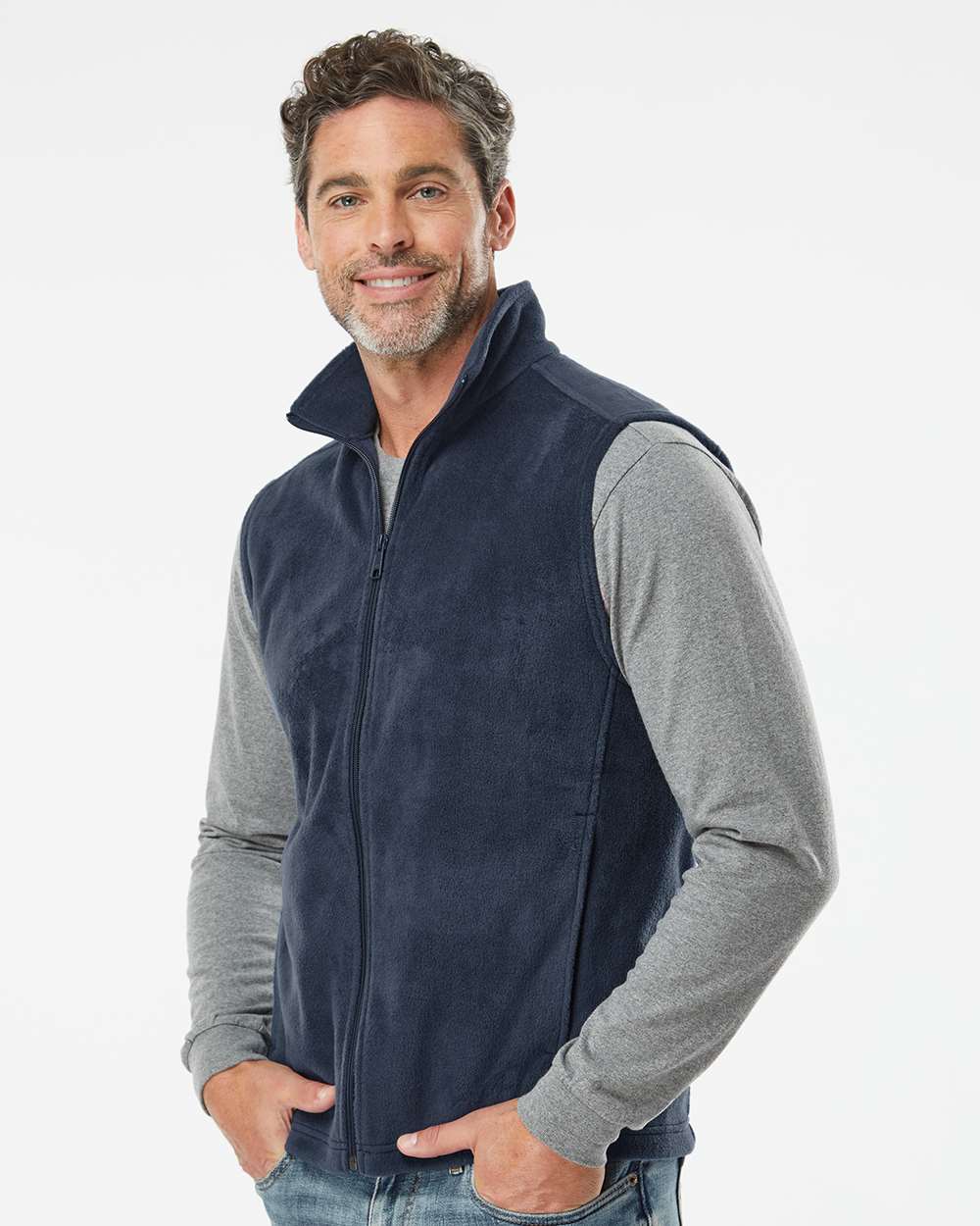Columbia Men's Steens Mountain™ Vest - 212488 Collegiate Navy