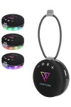 5W Wireless Light Up Ring Party Speaker - EL223 Black