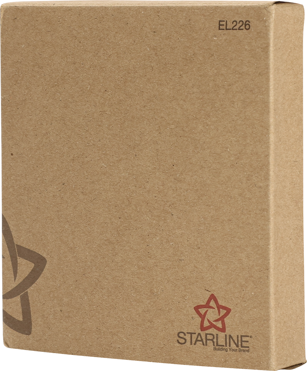 Dual Port Bamboo/rPET Powerbank 5,000mAh - EL226 Bamboo