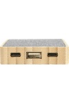 Dual Port Bamboo/rPET Powerbank 5,000mAh - EL226 Bamboo