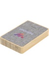 Dual Port Bamboo/rPET Powerbank 5,000mAh - EL226 Bamboo