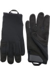 Synthetic Leather Palm & Fingertip Gloves - WG18 Black