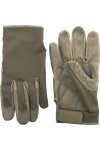 Touchscreen Tips & Synthetic Leather Palm Gloves - WG19 Green