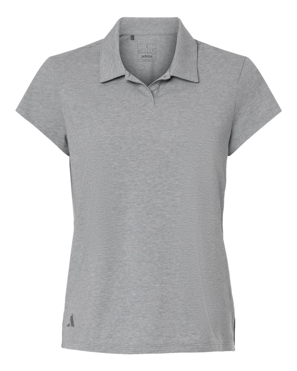 Adidas Women's Blended Polo - A690 Grey Three Melange