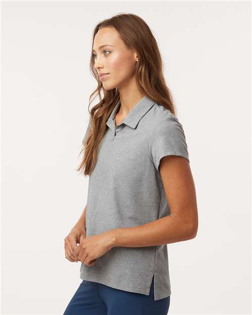Adidas Women's Blended Polo - A690 Grey Three Melange