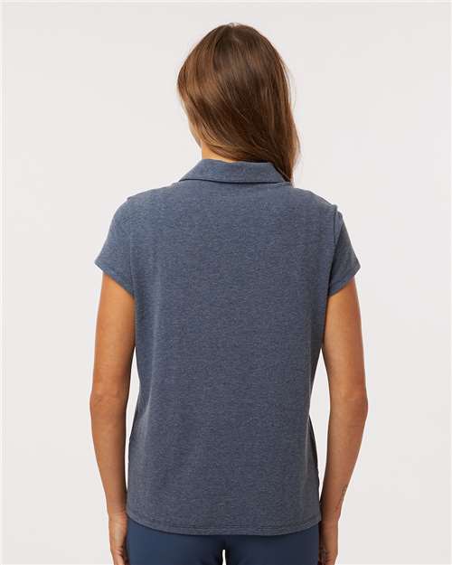 Adidas Women's Blended Polo - A690 Collegiate Navy Melange