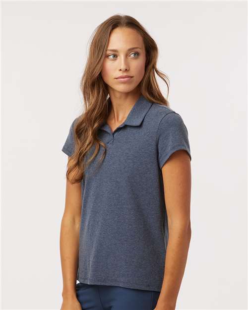 Adidas Women's Blended Polo - A690 Collegiate Navy Melange