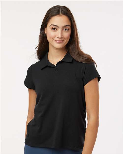 Adidas Women's Blended Polo - A690 Solid Black