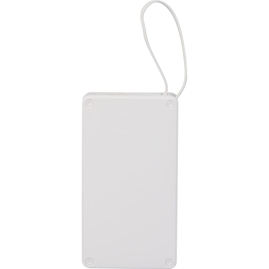 Pure Power 10,000 mAh 35W PD Power Bank - 7122-16 White