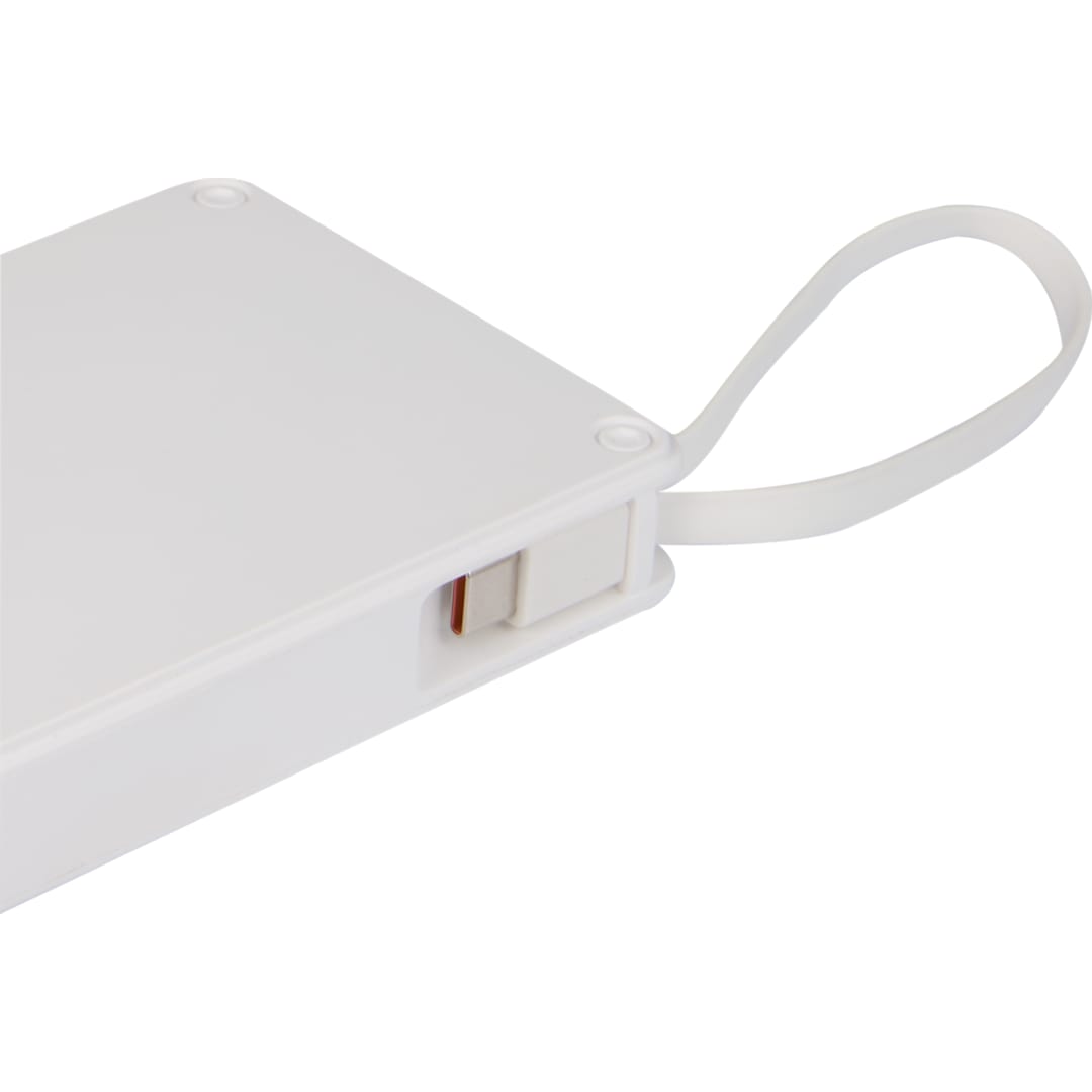 Pure Power 10,000 mAh 35W PD Power Bank - 7122-16 White