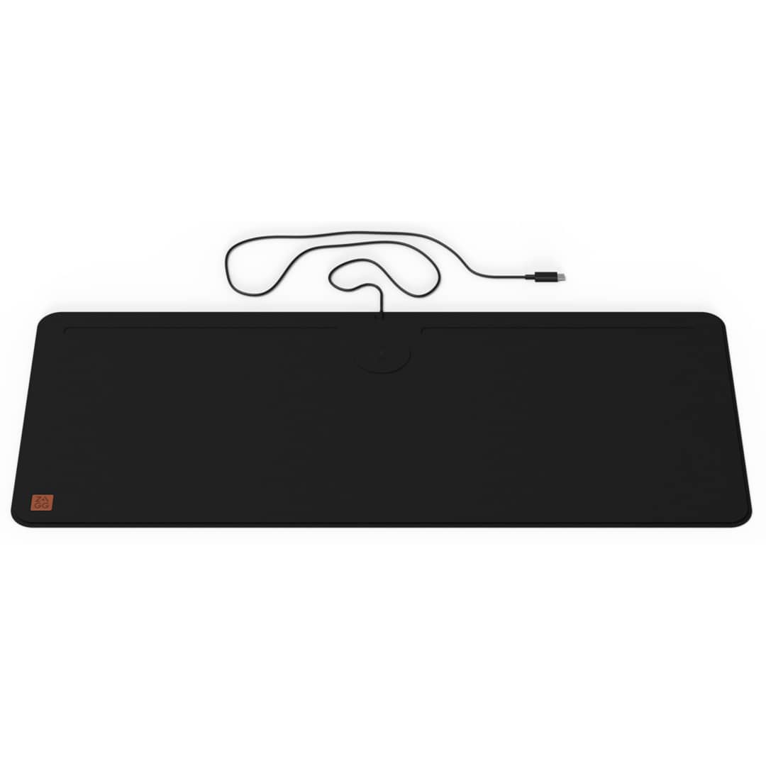 ZAGG Zagg Desk Mat with Wireless Charging - 7142-68 Black