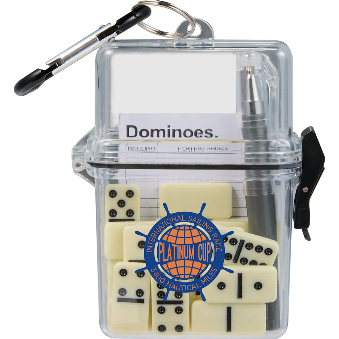 On-The-Go Dominoes Set - SM-4053 Clear