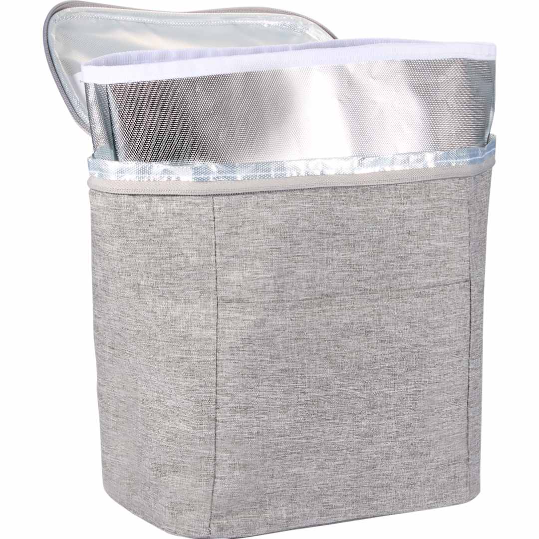 Double Lined 9 Can Cooler - SM-5723 Gray