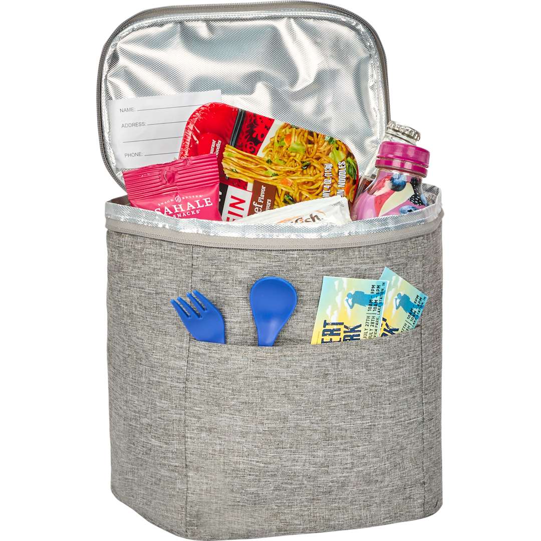 Double Lined 9 Can Cooler - SM-5723 Gray