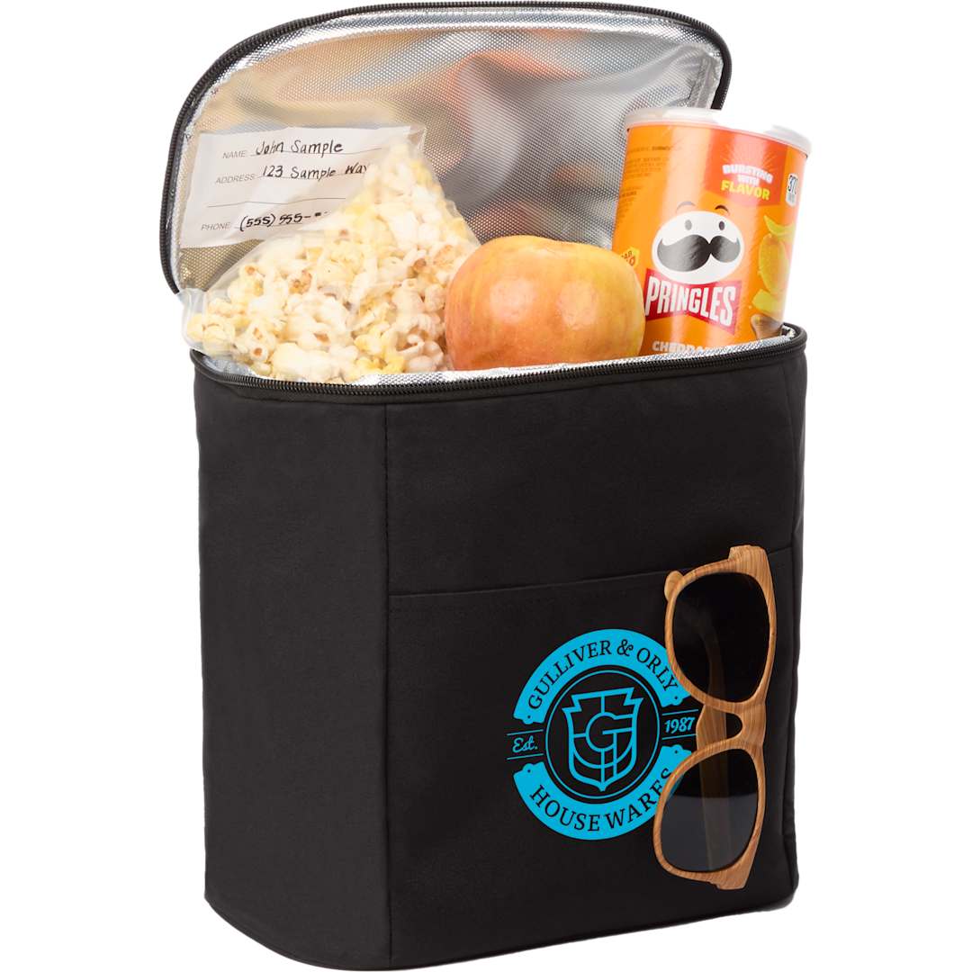 Double Lined 9 Can Cooler - SM-5723 Black