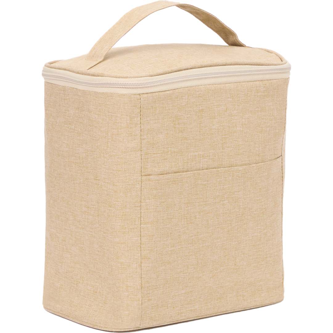 Double Lined 9 Can Cooler - SM-5723 Natural