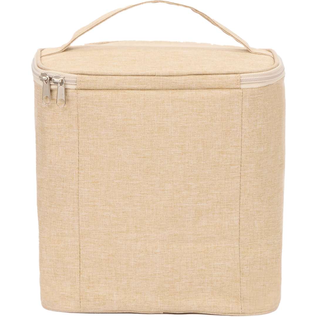 Double Lined 9 Can Cooler - SM-5723 Natural