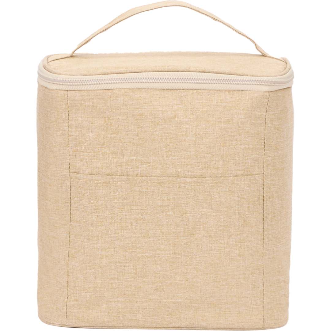 Double Lined 9 Can Cooler - SM-5723 Natural