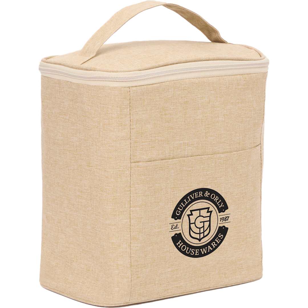 Double Lined 9 Can Cooler - SM-5723 Natural