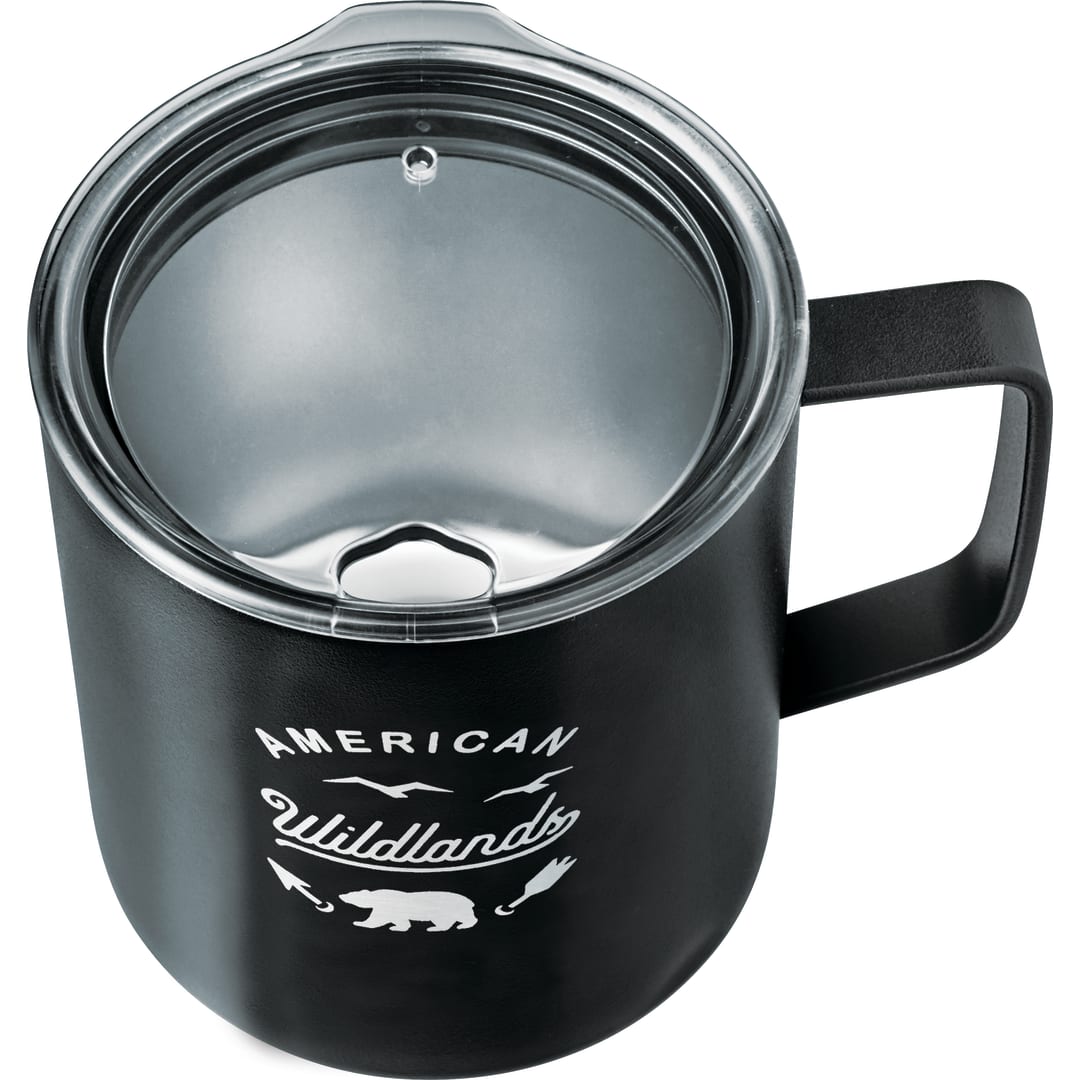 Rover Copper Vac Camp Mug 14oz – Powder coated - 1625-76 Black