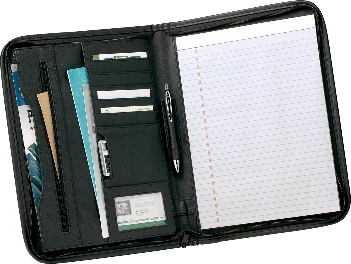uni-ball Oxford Padfolio/GBSG Gift Set - UPK59 Black