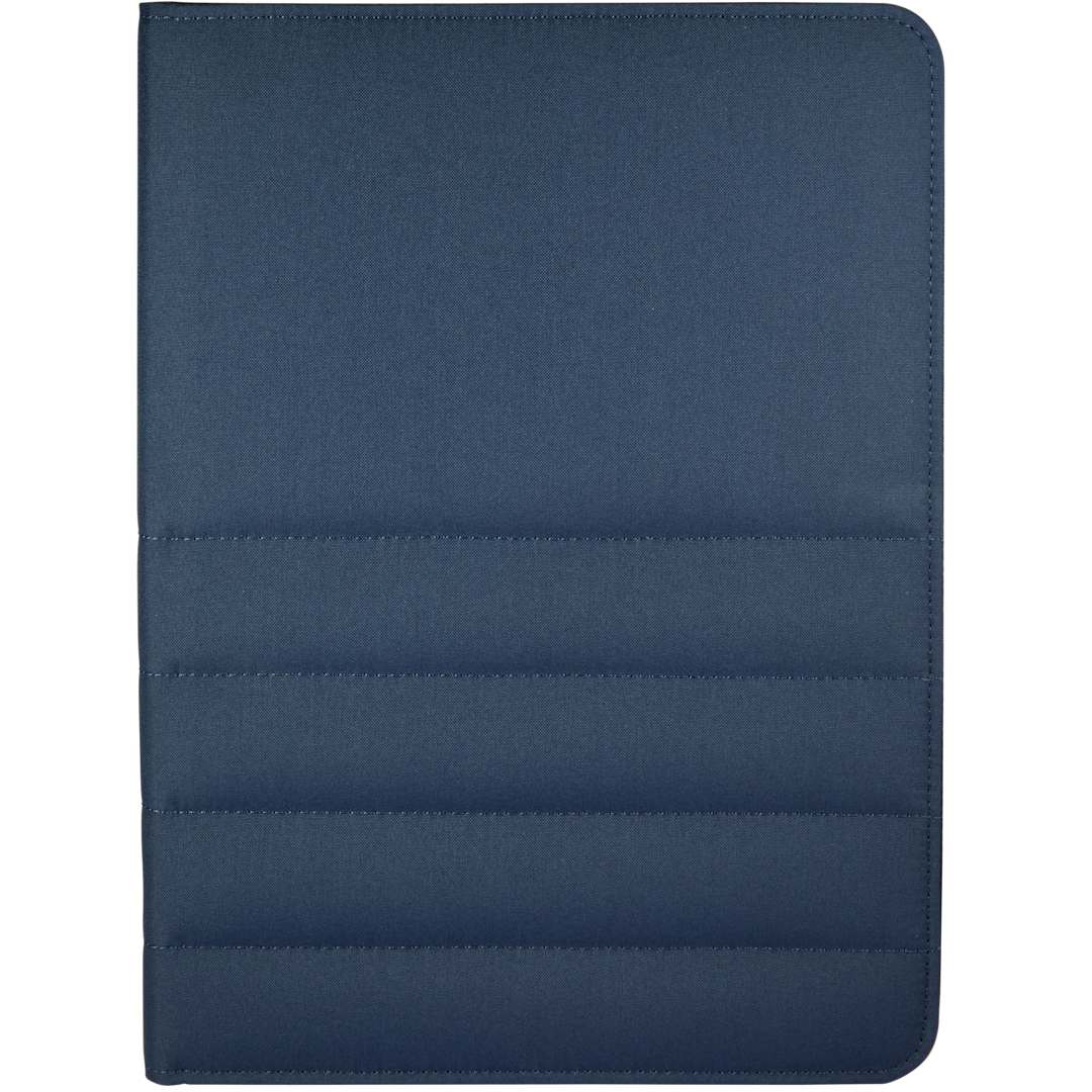 Puffer Zippered Padfolio with FSC&#169; Recycled Paper - 0915-01 Blue