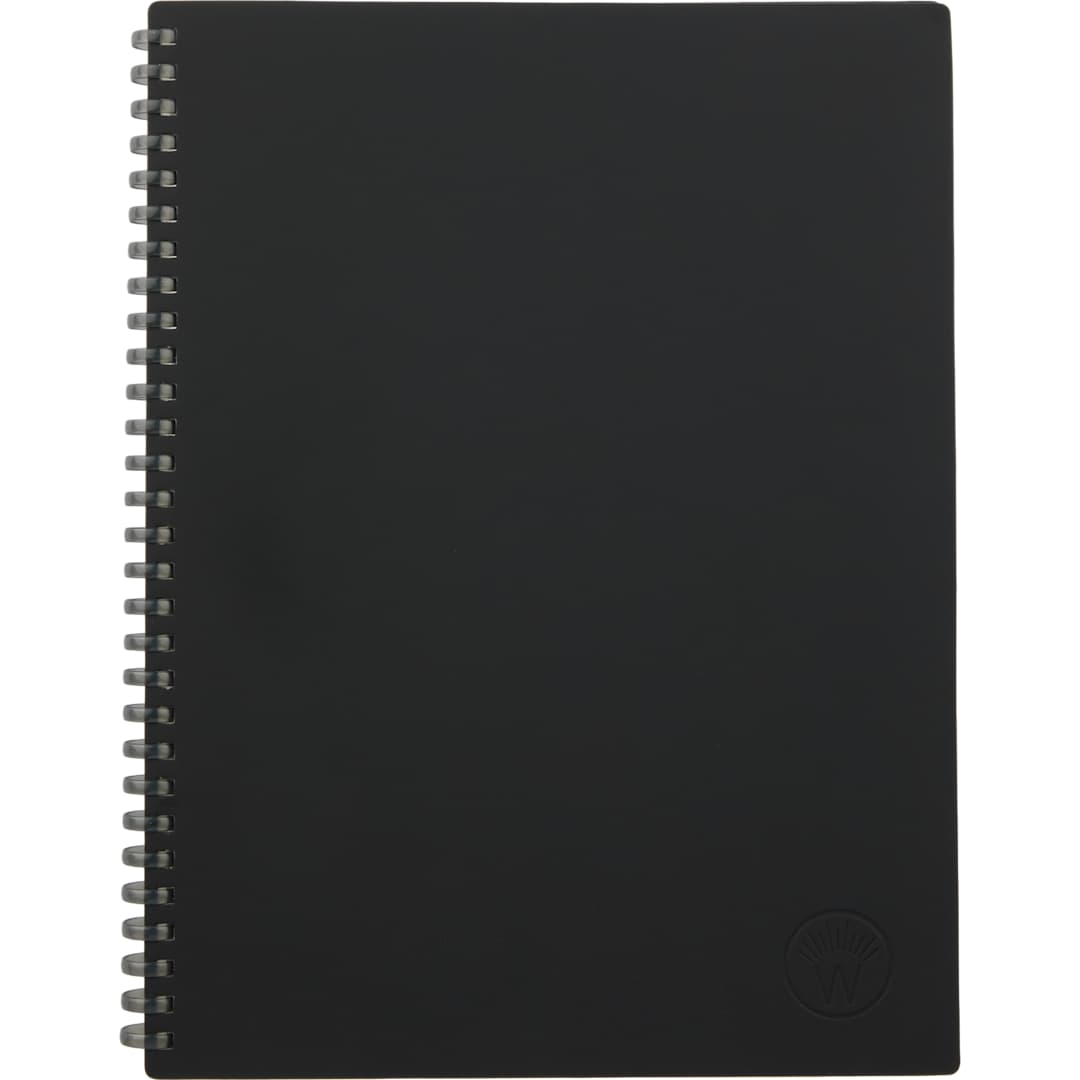 Wellable Wellable™ Plan Well Undated Planner Journal - 0916-01 Black
