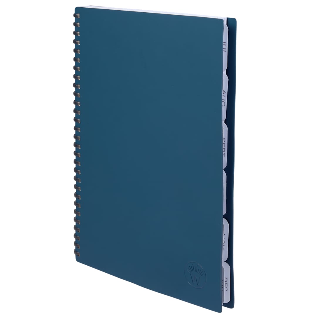 Wellable Wellable™ Plan Well Undated Planner Journal - 0916-01 Blue