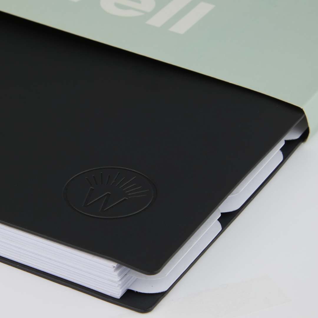 Wellable Wellable™ Plan Well Undated Planner Journal - 0916-01 Black