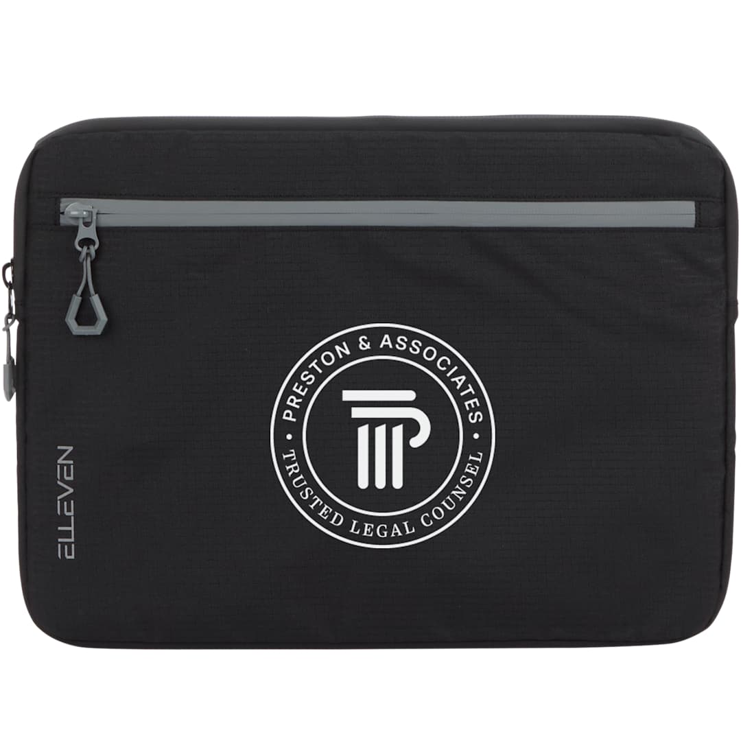 Elleven Elleven Recycled 15&quot; Laptop Sleeve - 1111-14 Black