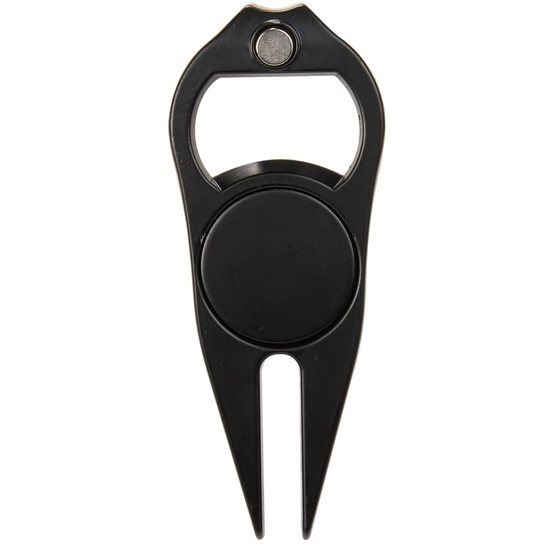 Bottle Opener Divot Tool with Ball Marker - 1401-41 Black