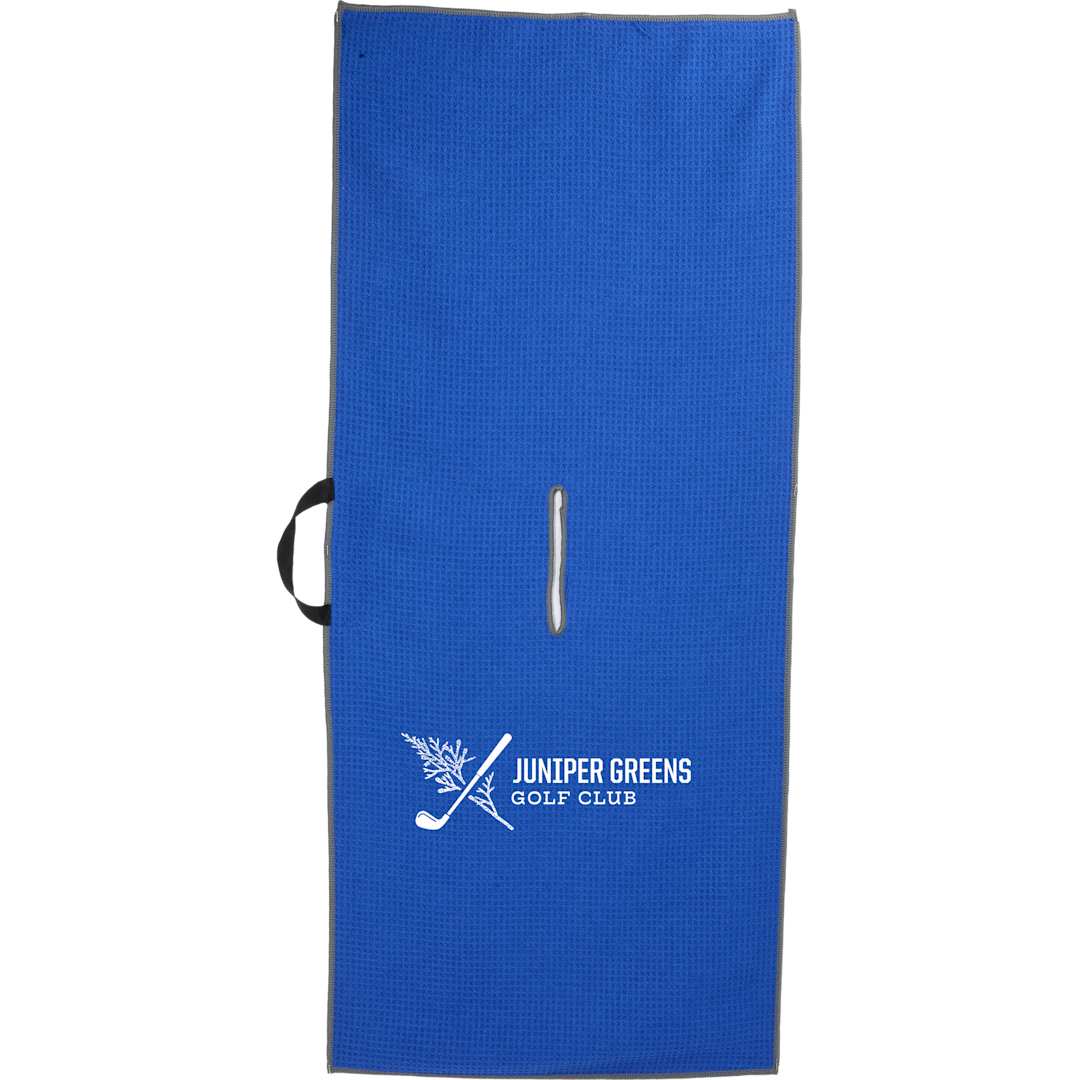 17&quot; x 40&quot; Recycled Slip-Over Player Towel - 1401-42 Blue