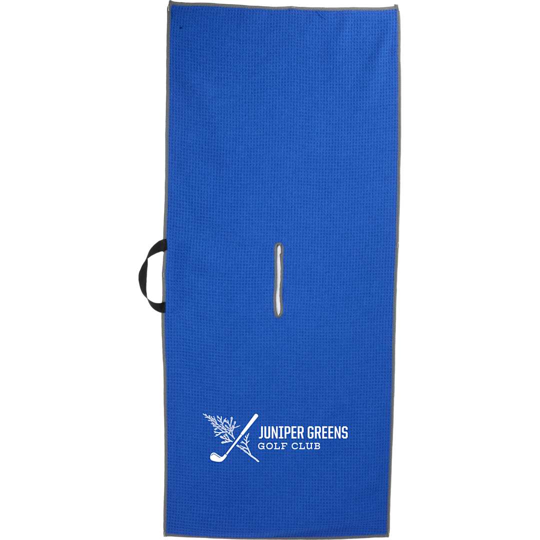 17" x 40" Recycled Slip-Over Player Towel - 1401-42 Blue