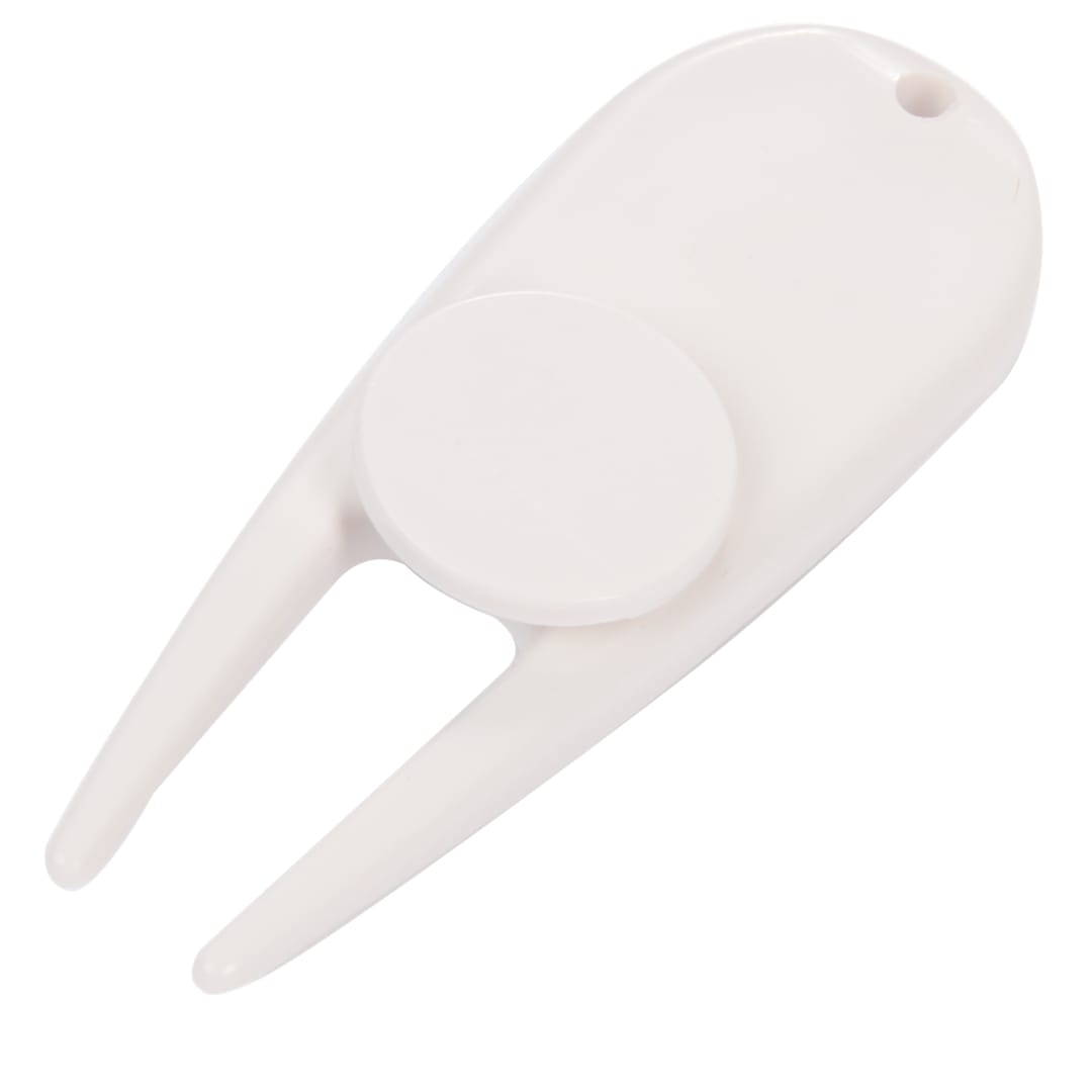Divot Tool with Ball Marker - 1401-45 White