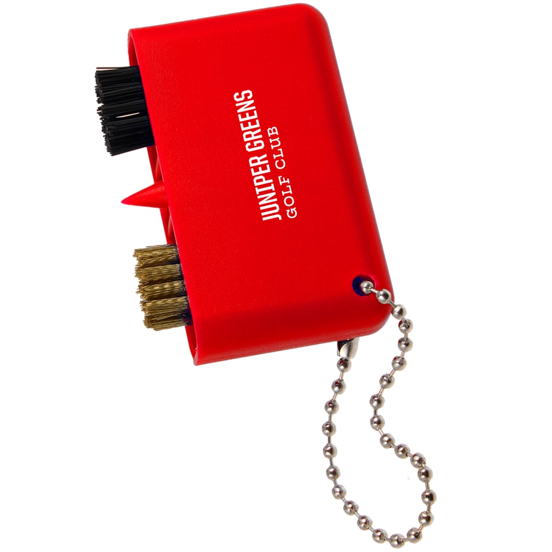 3-in-1 Golf Cleaning Multi-Tool - 1401-46 Red